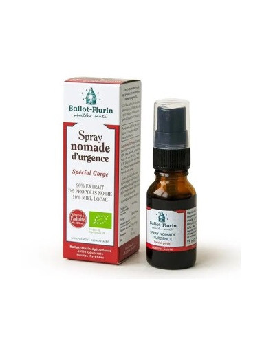 Spray nomade d'urgence – 15 ml – BALLOT-FLURIN