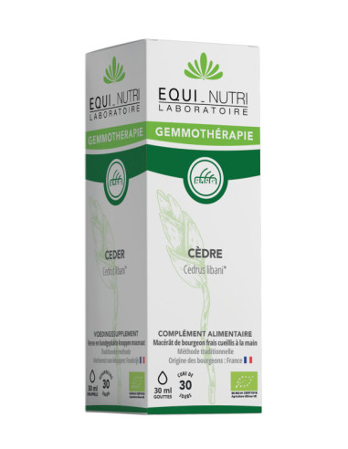 Bourgeons BIO - Cèdre - 30 ml - EQUI-NUTRI