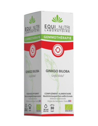 Bourgeons BIO - Ginkgo biloba - 30 ml - EQUI-NUTRI