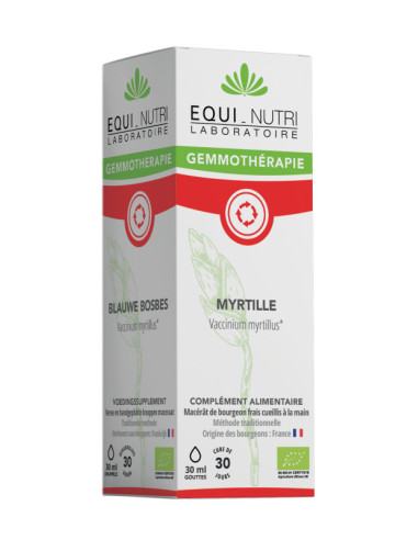 Bourgeons BIO - Myrtille - 30 ml - EQUI-NUTRI