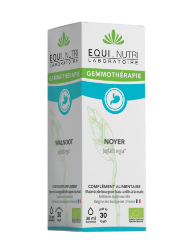 Bourgeons BIO - Noyer - 30 ml - EQUI-NUTRI