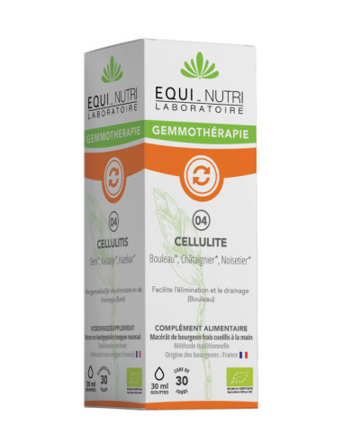 Bourgeons BIO - N°04 cellulite - 30 ml - EQUI-NUTRI