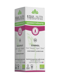 Bourgeons BIO - N°08 sommeil - 30 ml - EQUI-NUTRI