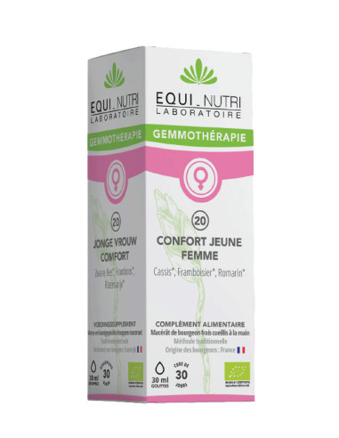 Bourgeons BIO - N°20 confort jeune femme - 30 ml - EQUI-NUTRI