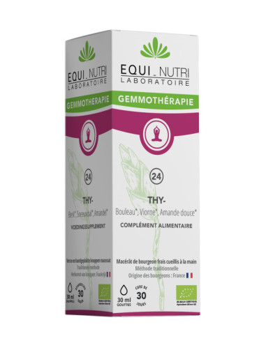 Bourgeons BIO - N°24 thy - - 30 ml - EQUI-NUTRI