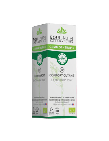 Bourgeons BIO - N°32 Confort cutané - 30 ml - EQUI-NUTRI