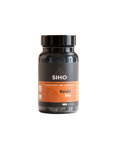  Reishi extrait bio - 60 gélules - 1 mois - SIHO