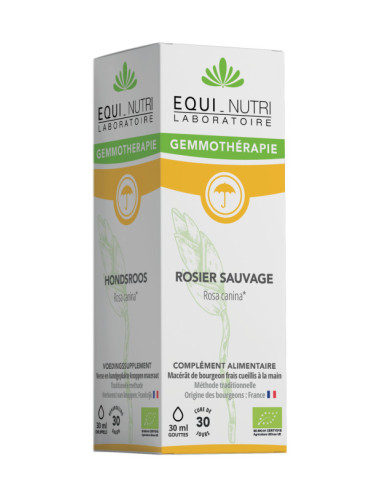 Bourgeons BIO - Rosier sauvage - 30 ml - EQUI-NUTRI