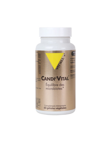 Candi'Vital – 60 gélules végétales – VIT'ALL+