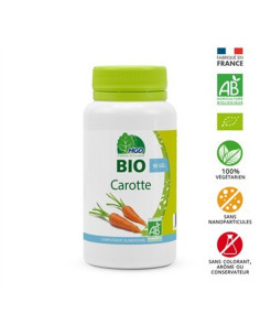 Carotte Bio (racine, Daucus carota) – 90 gélules – MGD