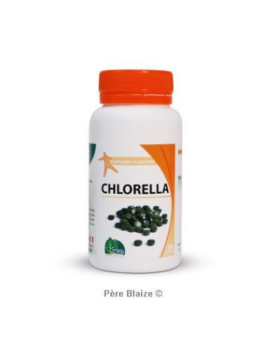Chlorella (algue, Chlorella pyrenoidosa) – 100 comprimés – MGD