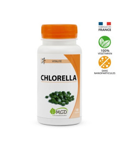 Chlorella (algue, Chlorella pyrenoidosa) – 200 comprimés – MGD