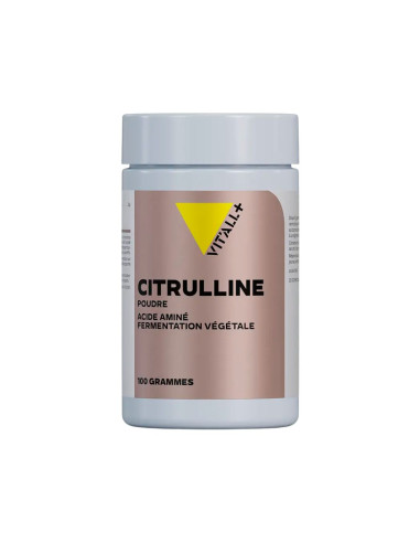 Citrulline poudre 100% pure – 100 g – VIT'ALL+