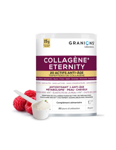 Collagène+ Éternity – poudre 340 gr – GRANIONS