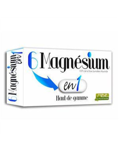 6 Magnésium en 1 - 60 comprimés - MBE
