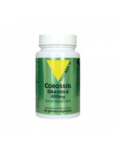 Corossol Graviola 400 mg extrait standardisé – 60 gélules – VIT'ALL+