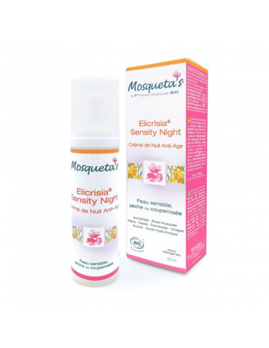 Crème de nuit anti-âge Elicrisia Sensity Night – 50 ml – KOSMEO MOSQUETA'S