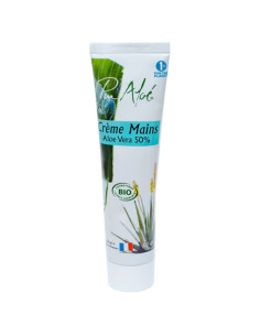 Crème mains BIO à l'Aloé véra 50% - 100 ml - PUR ALOE