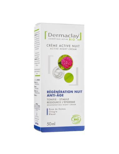 Crème nuit régénération nuit anti-âge - 50 ml - DERMACLAY
