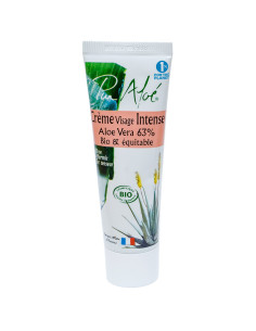 Crème visage intense BIO à l'Aloé véra 63% - 50 ml - PUR ALOE