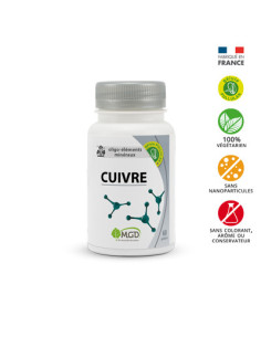 Cuivre – 60 gélules – MGD