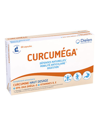 Curcuméga – 60 capsules – DIELEN