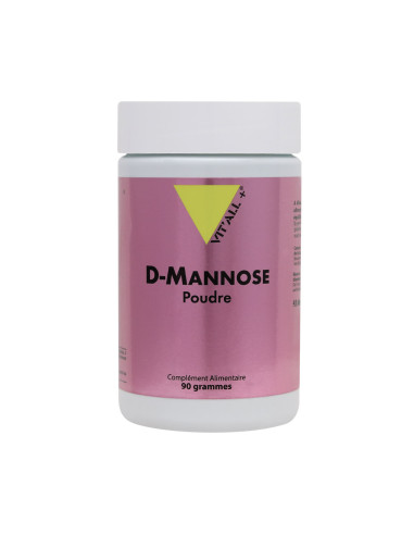 D-mannose poudre – 90 g – VIT'ALL+