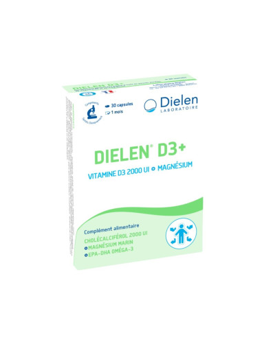 D3+ – 30 capsules – DIELEN