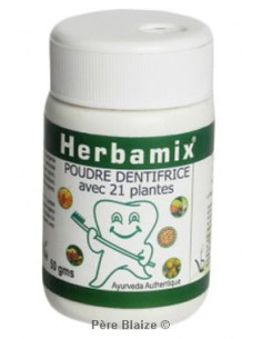 Dentifrice en poudre - 50 g - HERBAMIX