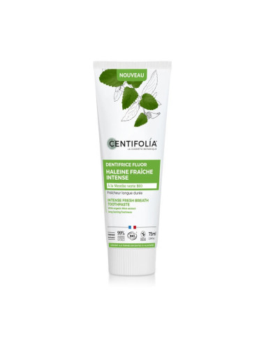 Dentifrice fluor haleine fraîche intense – Tube 75 ml – CENTIFOLIA - ARCH