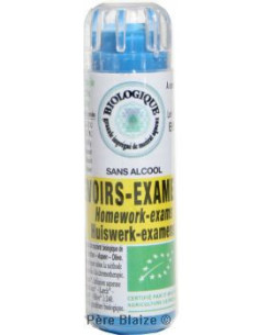 Devoirs examens - Fleur de Bach BIO granules - 130 granules - COMPLEXE BACH - KOSMEO FLEURS DE BACH