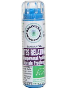 Difficultés relationnelles - Fleur de Bach BIO granules - 130 granules - COMPLEXE BACH - KOSMEO FLEURS DE BACH