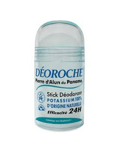 Déodorant stick 100 % Pierre d'Alun du Panama - 120 g - DÉOROCHE