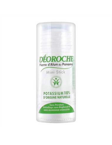 Déodorant stick 100 % Pierre d'Alun du Panama - 30 g - DÉOROCHE