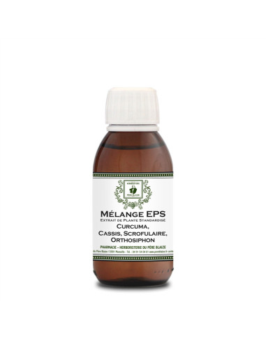 Extrait de plante standardisé (EPS) Curcuma, Cassis, Scrofulaire, Orthosiphon - 150 ml - PÈRE BLAIZE