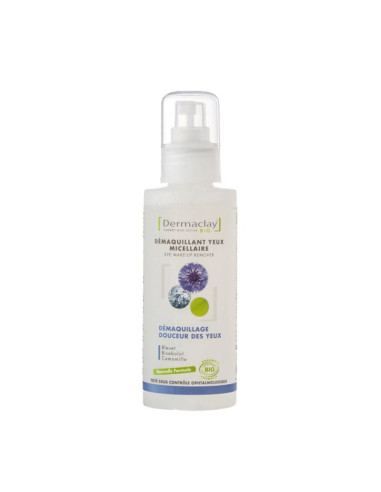 Eau démaquillante yeux, bleuet - 150 ml - DERMACLAY