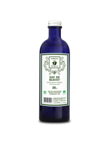 Eau florale - Hydrolat - Bleuet BIO - 200 ml - PÈRE BLAIZE