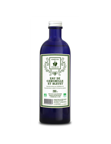 Eau florale - Hydrolat - Camomille et Bleuet BIO - 200 ml - PÈRE BLAIZE