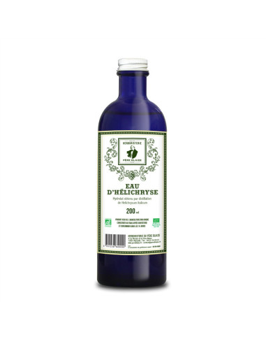 Eau florale - Hydrolat - Helichryse (Immortelle) BIO - 200 ml - PÈRE BLAIZE