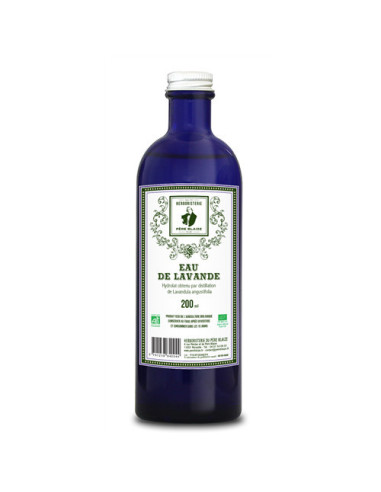 Eau florale - Hydrolat - Lavande BIO - 200 ml - PÈRE BLAIZE