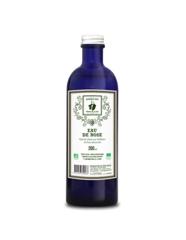 Eau florale - Hydrolat - Rose BIO - 200 ml - PÈRE BLAIZE