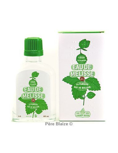 Eaux de Mélisse - Flacon de poche - 4 cl - EAUX DE CARMES
