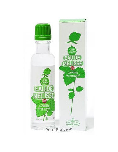 Eaux de Mélisse - Flacon simple - 5 cl - EAUX DE CARMES