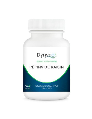 Extrait de pépins de raisin (OPC) – 60 gélules – DYNVEO