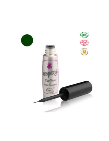 Eye-liner à l'huile de rose musquée vert sapin – 5 ml – KOSMEO MOSQUETA'S