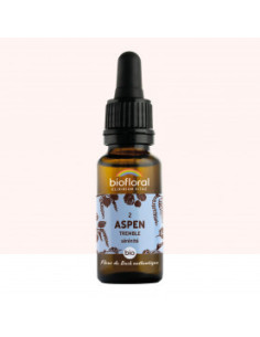 FDB 02 Aspen, Tremble - Compte Gouttes Bio Demeter - 20 ml - BIOFLORAL