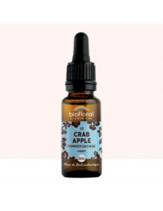 FDB 10 Crab Apple, Pommier Sauvage - Compte Gouttes BIO Demeter - 20 ml - BIOFLORAL