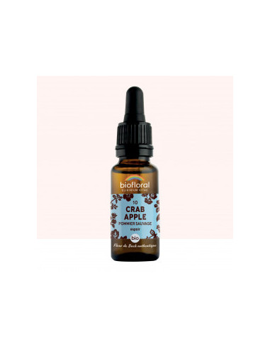 FDB 10 Crab Apple, Pommier Sauvage - Compte Gouttes BIO Demeter - 20 ml - BIOFLORAL