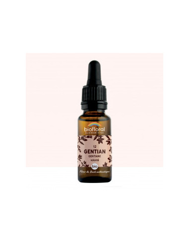 FDB 12 Gentian, Gentiane - Compte Gouttes BIO Demeter - 20 ml - BIOFLORAL