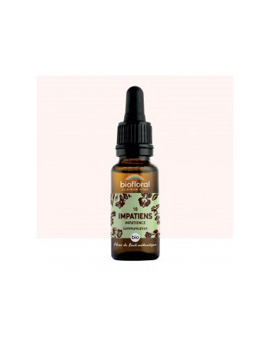 FDB 18 Impatiens, Impatience - Compte Gouttes BIO Demeter - 20 ml - BIOFLORAL